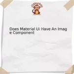 Does Material Ui Have An Image Component