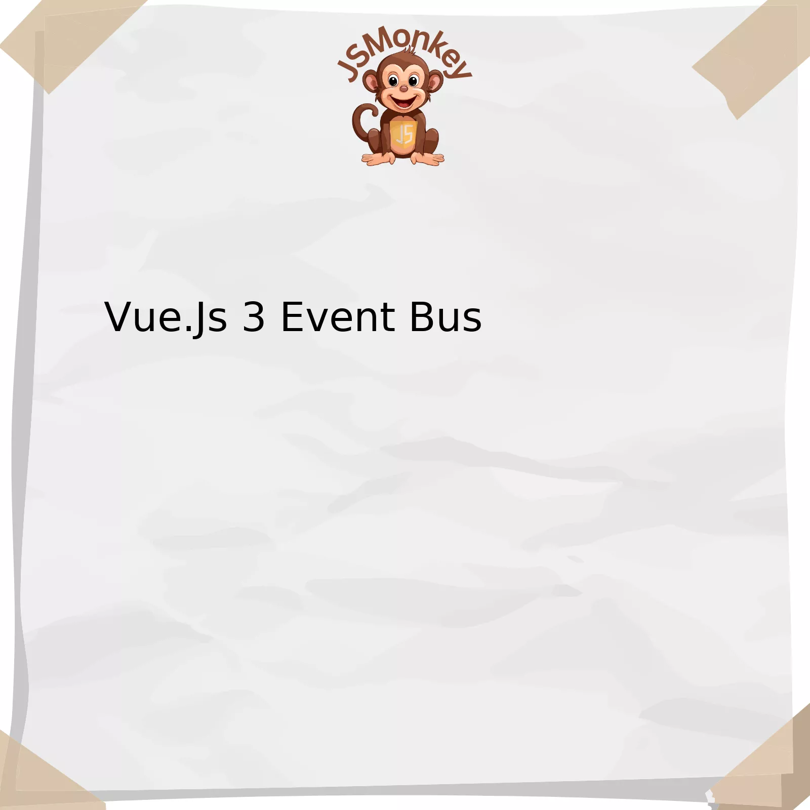 Vue.Js 3 Event Bus