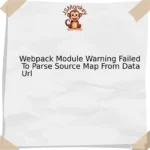 Webpack Module Warning Failed To Parse Source Map From Data Url