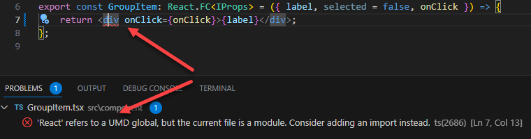 React Refers To A Umd Global