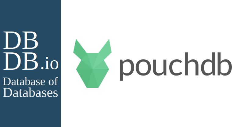 pouchdb logo - PouchDB - Revision #5 - Database of Databases