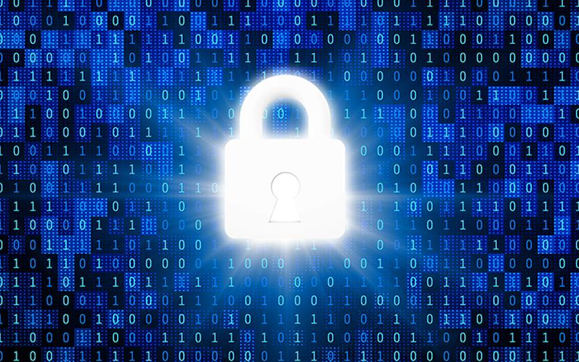 Padlock on computer code - Cyberattack Threat Is High; Safeguard Your Devices Now | IT@Cornell
