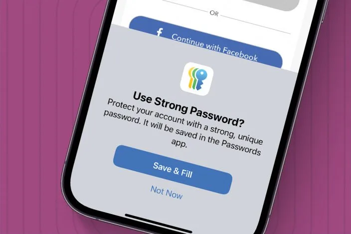 Password generator app on smartphone screen - Easily Create Strong Passwords on iPhone