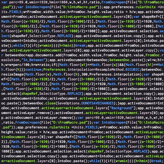 JavaScript programming code - Javascript program code programming script background | Premium Vector